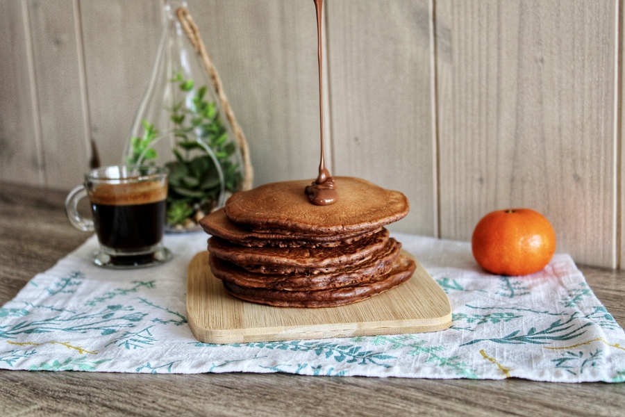 Pancakes au Cacao