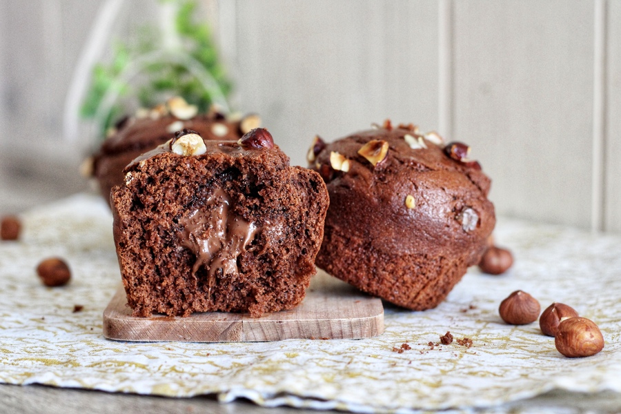 Muffins Chocolat & Noisette