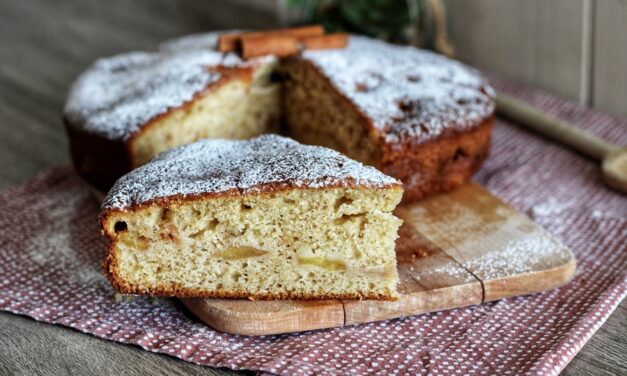 Gâteau au Yaourt, Pommes & Cannelle
