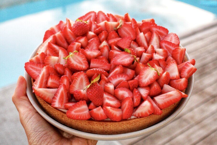 Tarte aux Fraises : la classique